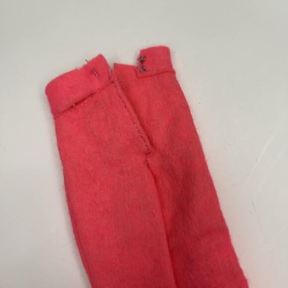 Vintage 1960s Barbie Doll Clone Neon Pink Sweater And Pants Soft - Picture 6 of 7